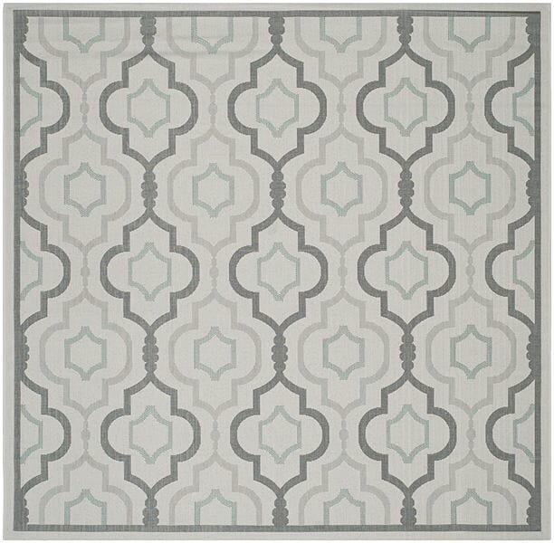 Safavieh Courtyard Cy7938 - 78A18 Light Grey / Anthracite Rugs - Safavieh - cy7938 - 78a18 - 8sq