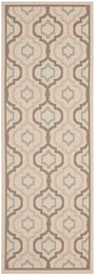 Safavieh Courtyard Cy7938 - 79A18 Beige / Dark Beige Rugs - Safavieh - cy7938 - 79a18 - 27