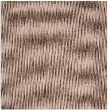 Safavieh Courtyard Cy8022 - 36321 Brown / Beige Rugs - Safavieh - cy8022 - 36321 - 7sq