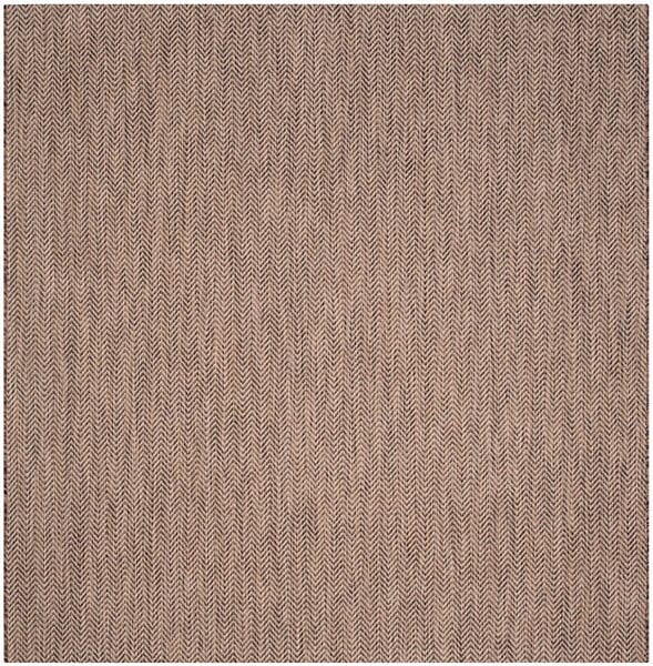 Safavieh Courtyard Cy8022 - 36321 Brown / Beige Rugs - Safavieh - cy8022 - 36321 - 7sq