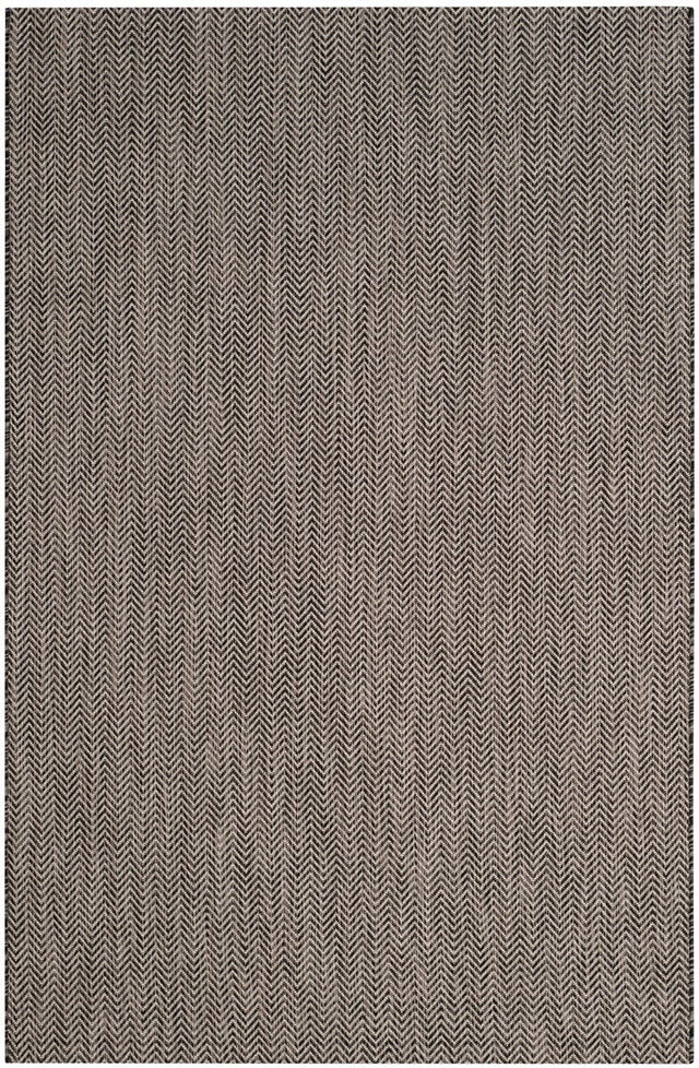 Safavieh Courtyard Cy8022 - 36621 Black / Beige Rugs - Safavieh - cy8022 - 36621 - 7sq