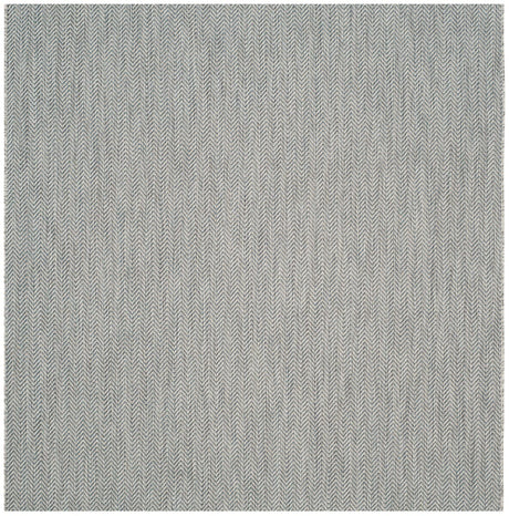 Safavieh Courtyard Cy8022 - 36812 Grey / Navy Rugs - Safavieh - cy8022 - 36812 - 5sq