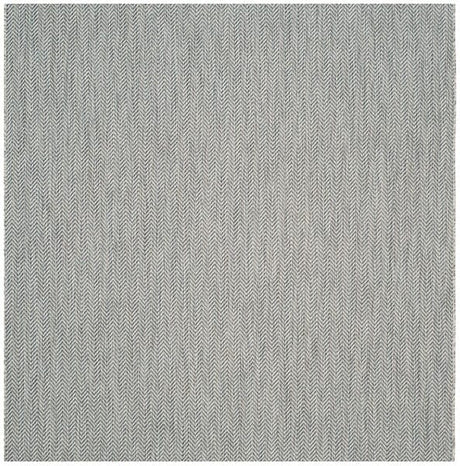 Safavieh Courtyard Cy8022 - 36812 Grey / Navy Rugs - Safavieh - cy8022 - 36812 - 7sq