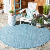 Safavieh Courtyard Cy8022 - 37121 Aqua / Grey Rugs - Safavieh - cy8022 - 37121 - 2