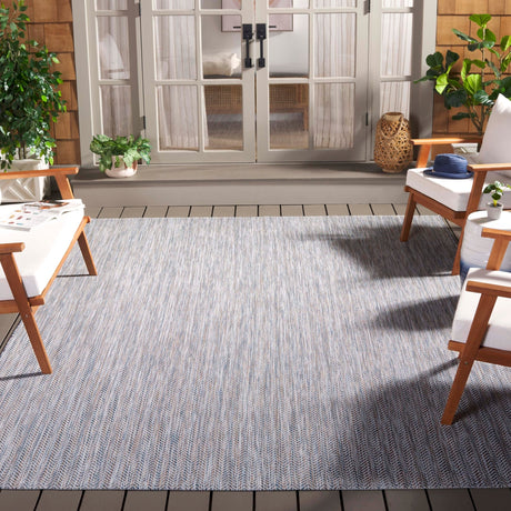 Safavieh Courtyard Cy8022 - 59221 Ivory Blue/Beige Rug - Safavieh - cy8022 - 59221 - 7r