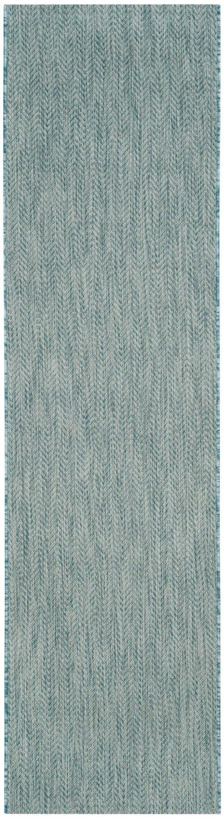 Safavieh Courtyard Cy8022 Aqua/Grey Rug - Safavieh - cy8022 - 37121 - 216