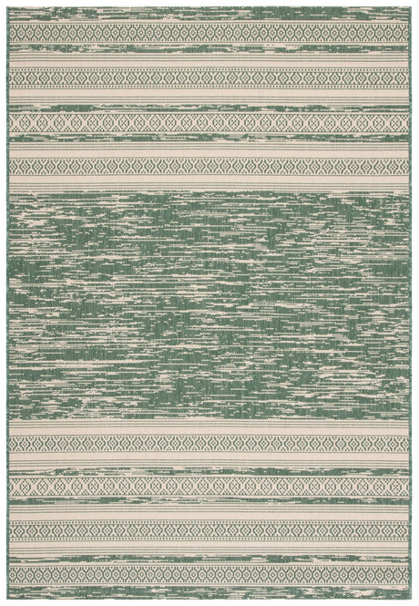 Safavieh Courtyard Cy8061 - 32221 Dark Green/Beige Rugs - Safavieh - cy8061 - 32221 - 2