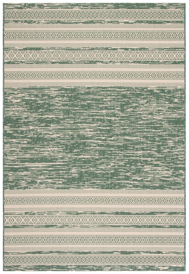 Safavieh Courtyard Cy8061 - 32221 Dark Green/Beige Rugs - Safavieh - cy8061 - 32221 - 2