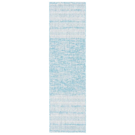 Safavieh Courtyard Cy8061 - 37121 Aqua/Grey Rugs - Safavieh - cy8061 - 37121 - 5