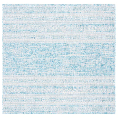 Safavieh Courtyard Cy8061 - 37121 Aqua/Grey Rugs - Safavieh - cy8061 - 37121 - 5