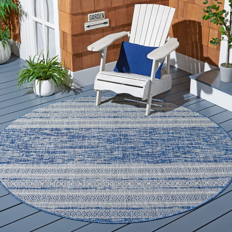 Safavieh Courtyard Cy8061 Navy/Grey Rug - Safavieh - cy8061 - 36821 - 3