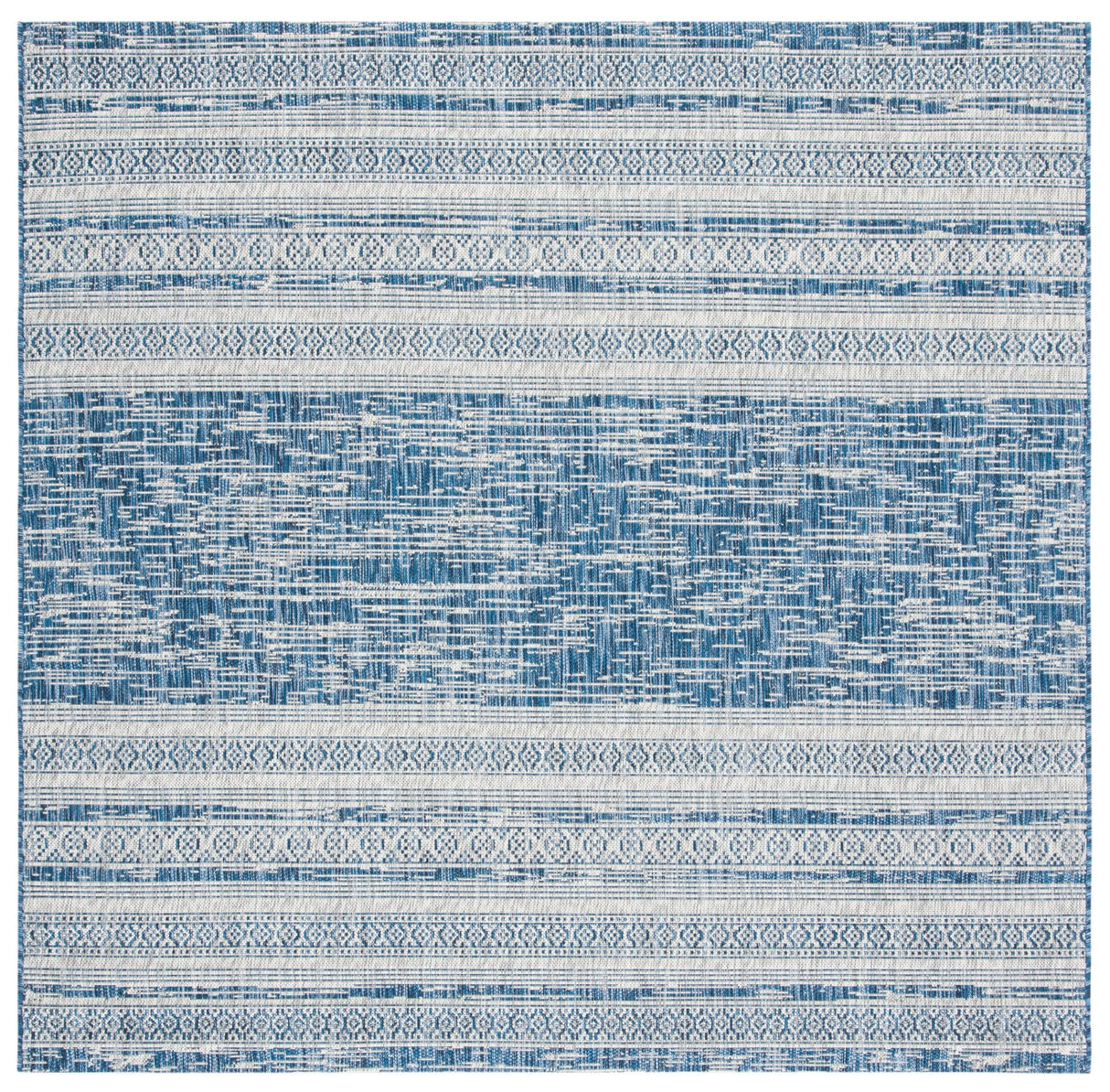 Safavieh Courtyard Cy8061 Navy/Grey Rug - Safavieh - cy8061 - 36821 - 7sq