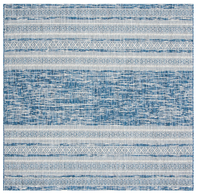 Safavieh Courtyard Cy8061 Navy/Grey Rug - Safavieh - cy8061 - 36821 - 7sq