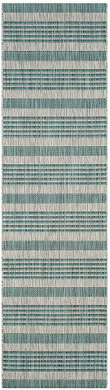 Safavieh Courtyard Cy8062 - 37212 Grey / Blue Rugs - Safavieh - cy8062 - 37212 - 28