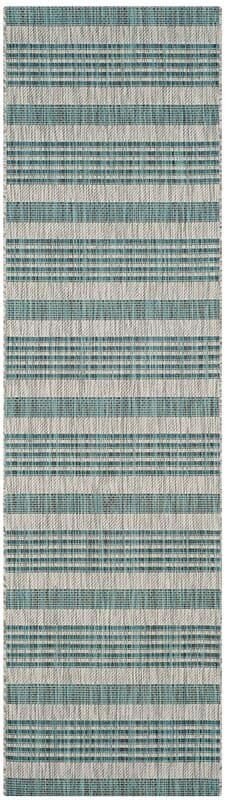 Safavieh Courtyard Cy8062 - 37212 Grey / Blue Rugs - Safavieh - cy8062 - 37212 - 28