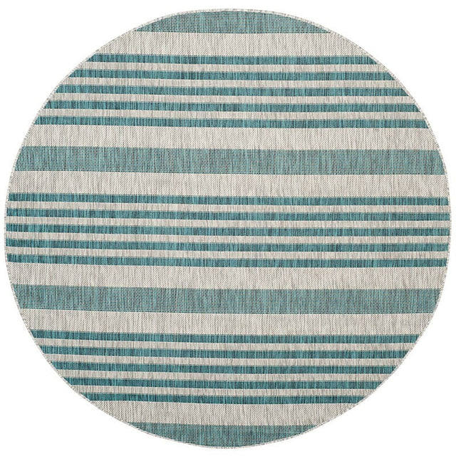 Safavieh Courtyard Cy8062 - 37212 Grey / Blue Rugs - Safavieh - cy8062 - 37212 - 7r