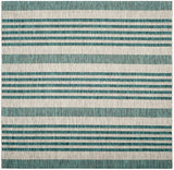 Safavieh Courtyard Cy8062 - 37212 Grey / Blue Rugs - Safavieh - cy8062 - 37212 - 7sq