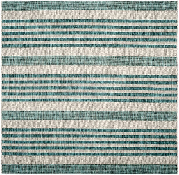 Safavieh Courtyard Cy8062 - 37212 Grey / Blue Rugs - Safavieh - cy8062 - 37212 - 7sq