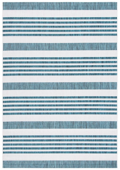 Safavieh Courtyard Cy8062 - 53512 Ivory/Teal Rugs - Safavieh - cy8062 - 53512 - 2