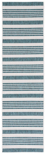 Safavieh Courtyard Cy8062 - 53512 Ivory/Teal Rugs - Safavieh - cy8062 - 53512 - 28