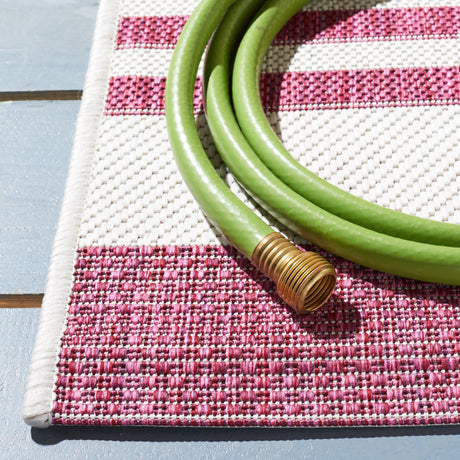 Safavieh Courtyard Cy8062 - 55912 Ivory/Red Rugs - Safavieh - cy8062 - 55912 - 28