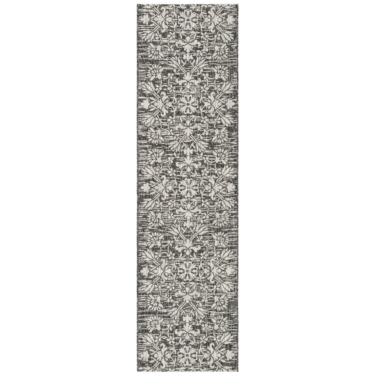 Safavieh Courtyard Cy8064 - 37621 Black/Light Grey Rugs - Safavieh - cy8064 - 37621 - 28