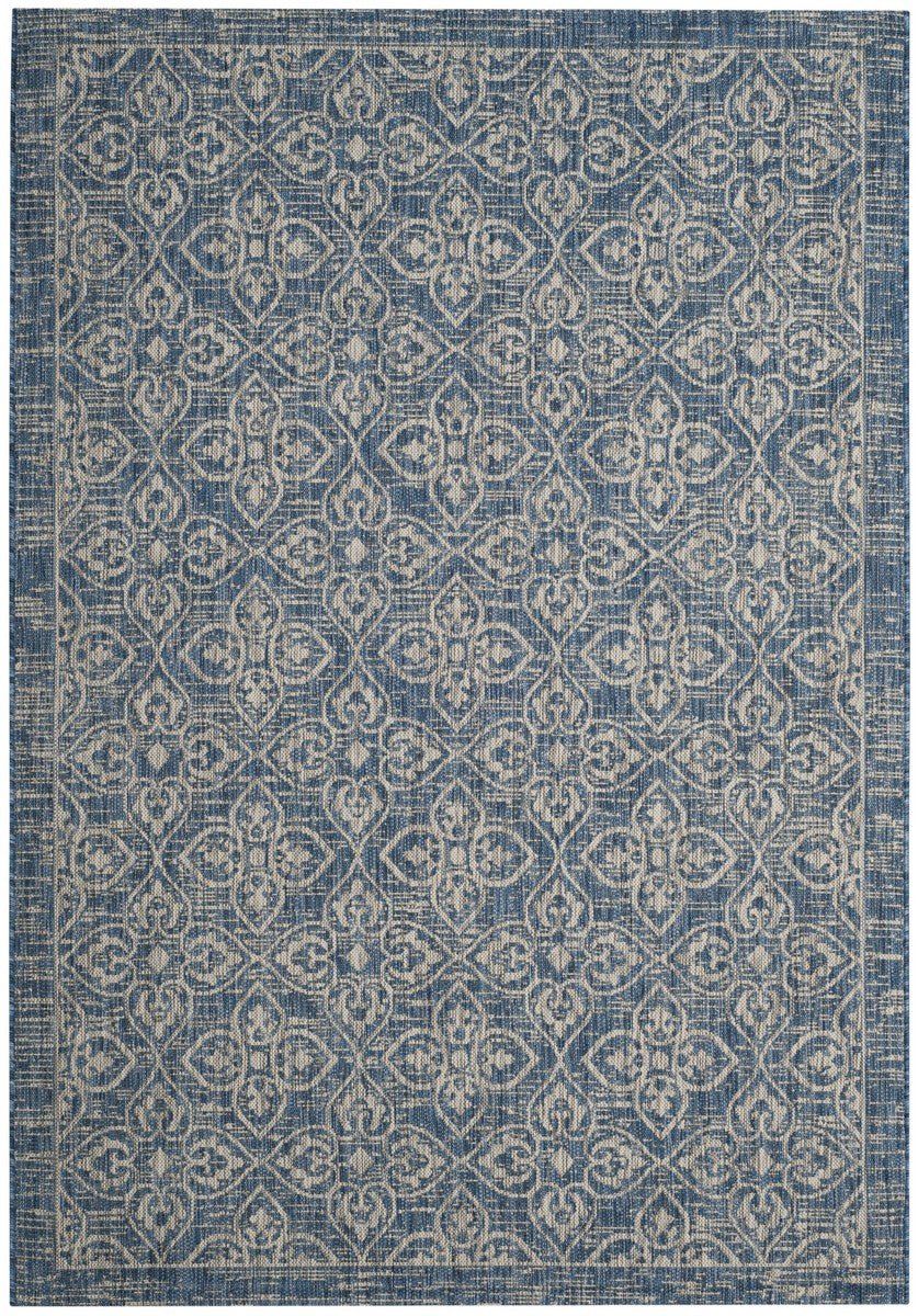 Safavieh Courtyard Cy8066 - 36821 Navy/Grey Rugs - Safavieh - cy8066 - 36821 - 4