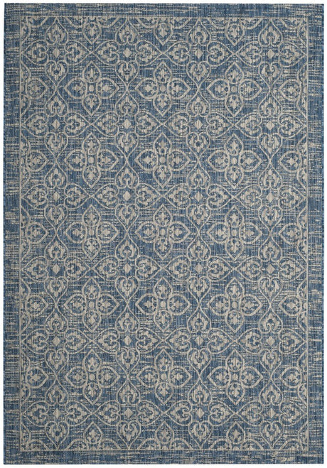 Safavieh Courtyard Cy8066 - 36821 Navy/Grey Rugs - Safavieh - cy8066 - 36821 - 4