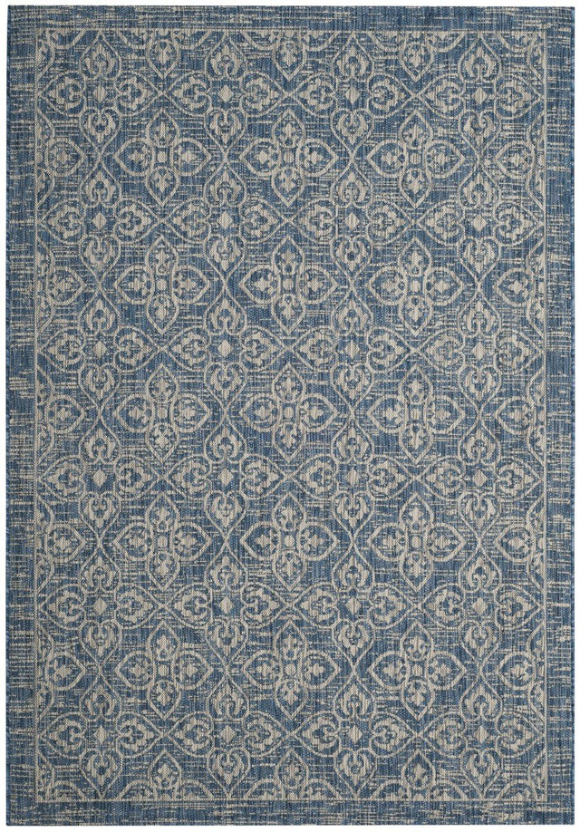 Safavieh Courtyard Cy8066 - 36821 Navy/Grey Rugs - Safavieh - cy8066 - 36821 - 4