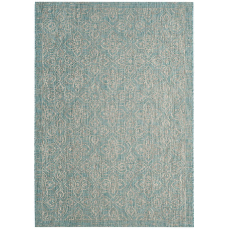 Safavieh Courtyard Cy8066 - 37121 Aqua/Grey Rugs - Safavieh - cy8066 - 37121 - 5