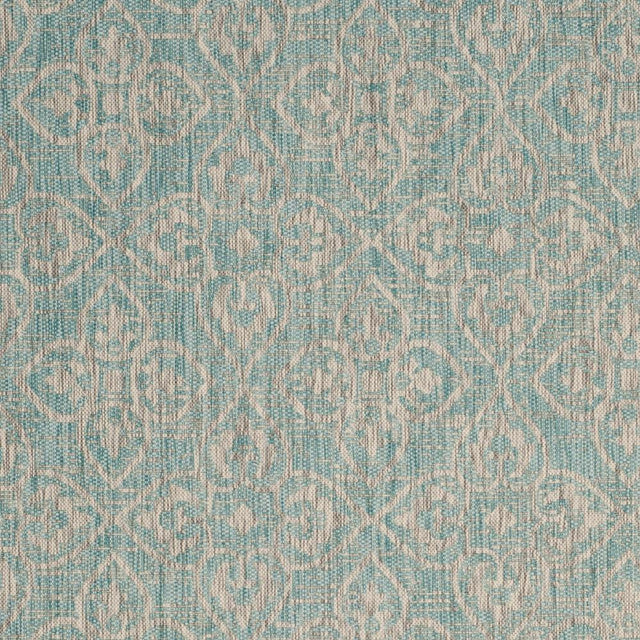 Safavieh Courtyard Cy8066 - 37121 Aqua/Grey Rugs - Safavieh - cy8066 - 37121 - 5