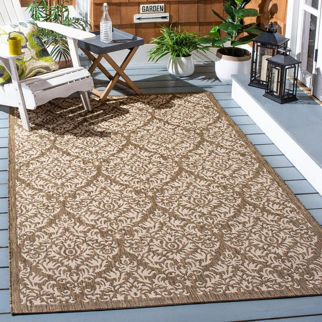 Safavieh Courtyard Cy8067 - 23221 Brown/Beige Rugs - Safavieh - cy8067 - 23221 - 4