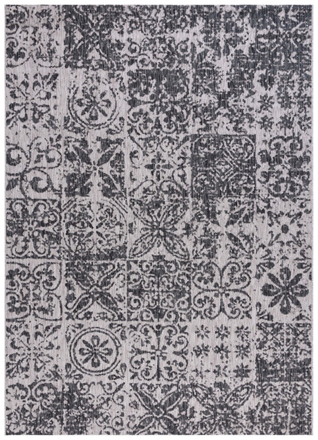 Safavieh Courtyard Cy8076 - 36621 Black/Beige Rug - Safavieh - cy8076 - 36621 - 5