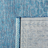 Safavieh Courtyard Cy8100 Blue/Ivory Rug - Safavieh - cy8100 - 53412 - 7r