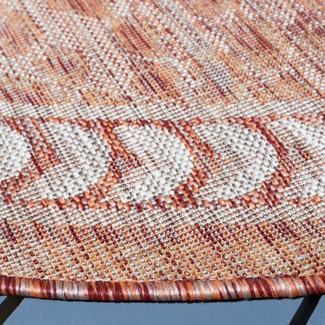 Safavieh Courtyard Cy8100 Rust/Beige Rug - Safavieh - cy8100 - 36512 - 2