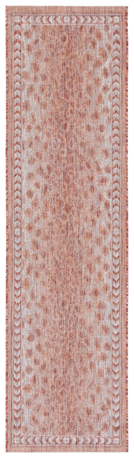 Safavieh Courtyard Cy8100 Rust/Beige Rug - Safavieh - cy8100 - 36512 - 3