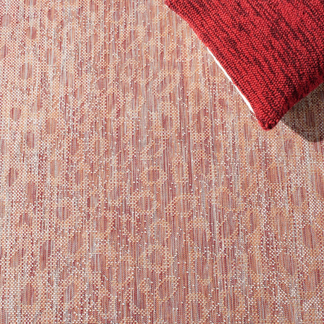 Safavieh Courtyard Cy8100 Rust/Beige Rug - Safavieh - cy8100 - 36512 - 7r