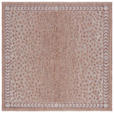 Safavieh Courtyard Cy8100 Rust/Beige Rug - Safavieh - cy8100 - 36512 - 7sq