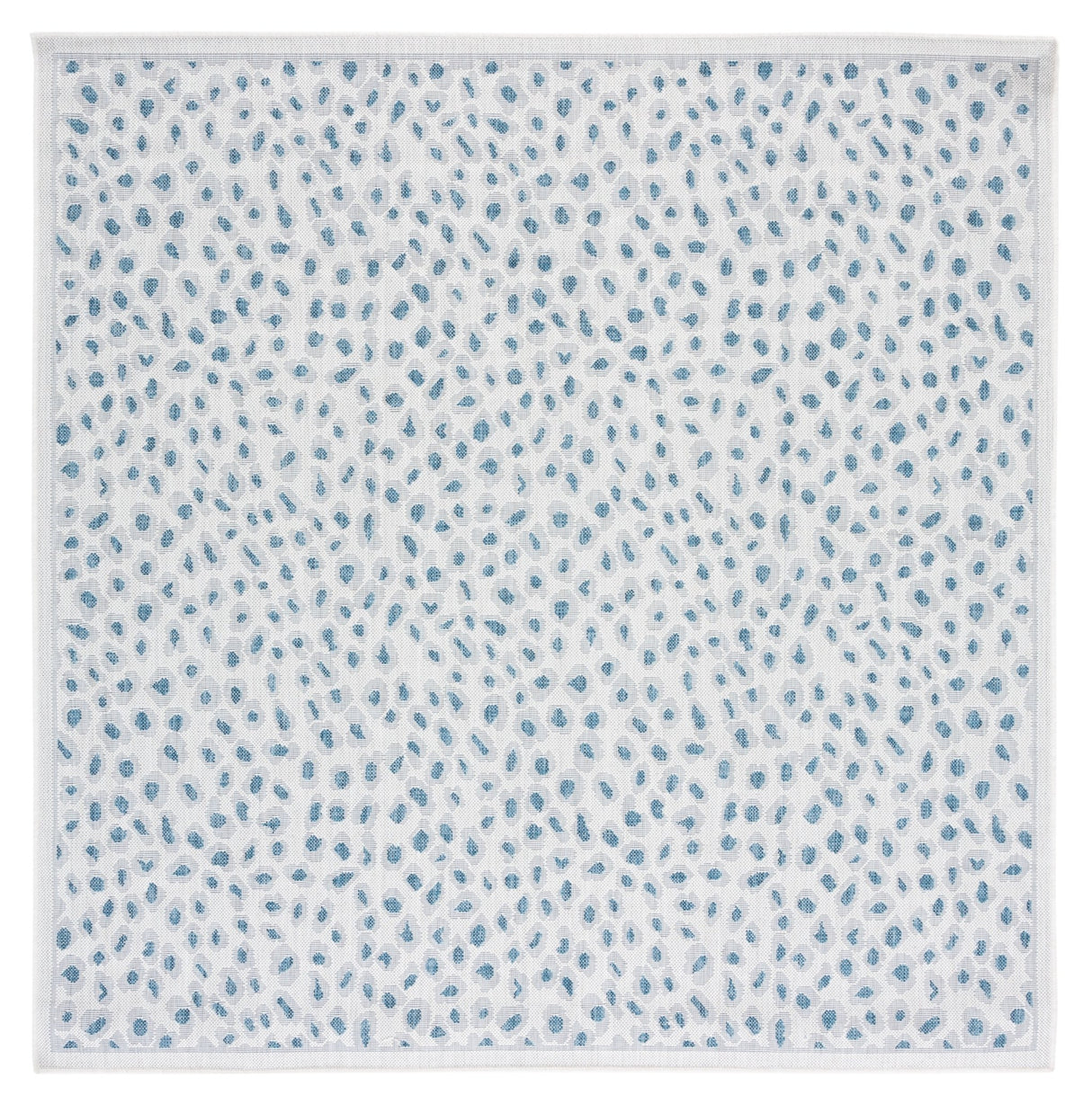 Safavieh Courtyard Cy8104 Ivory/Blue Rug - Safavieh - cy8104 - 53412 - 7sq