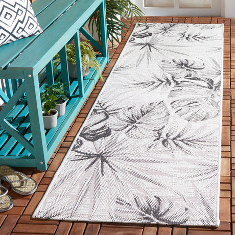 Safavieh Courtyard Cy8127 - 537 Ivory/Black Rug - Safavieh - cy8127 - 537 - 7r