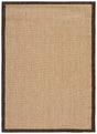 Safavieh Courtyard 4'-0" x 5'-7" Rug in Natural / Brown