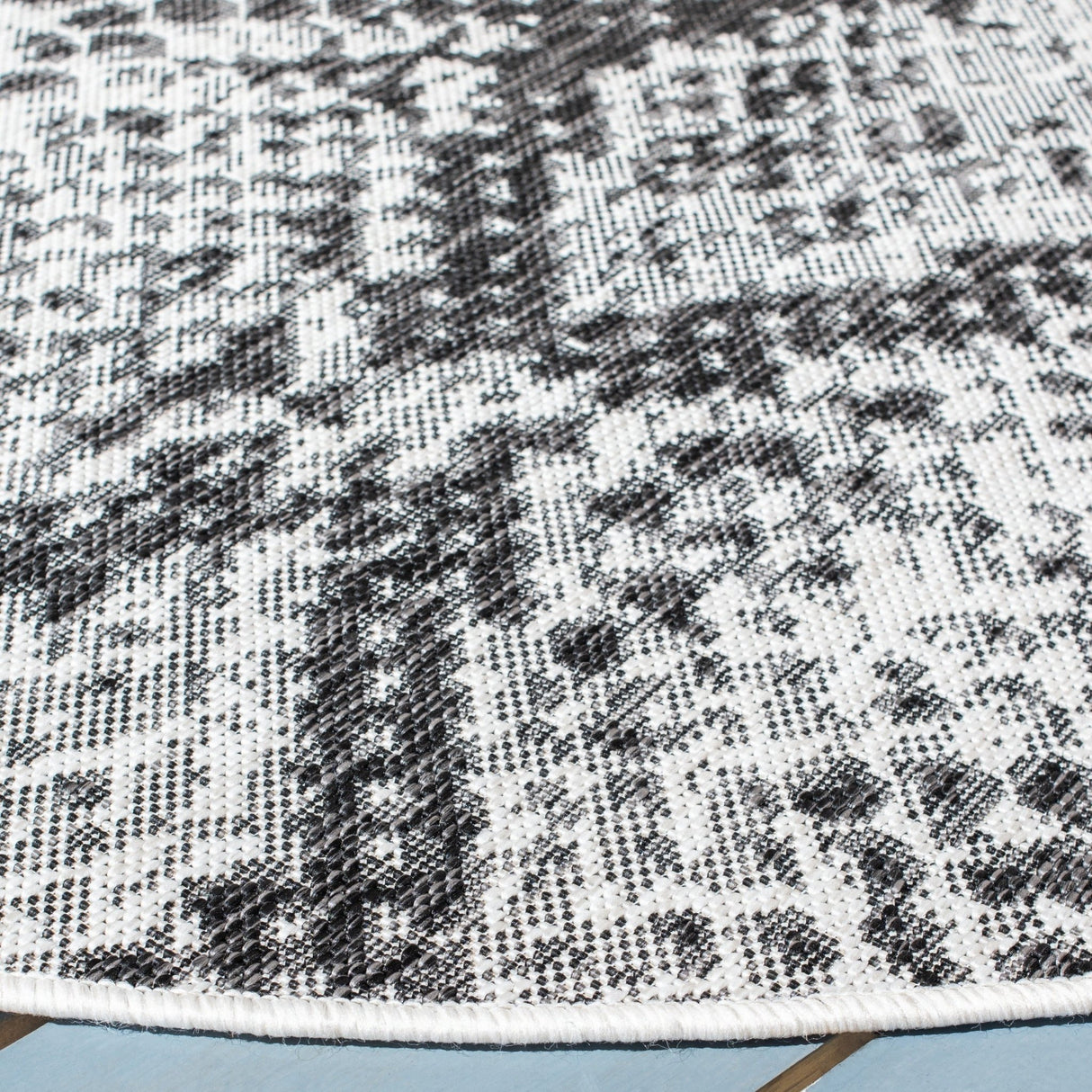 Safavieh Courtyard Cy8162 - 53712 Grey/Black Rugs - Safavieh - cy8162 - 53712 - 7r