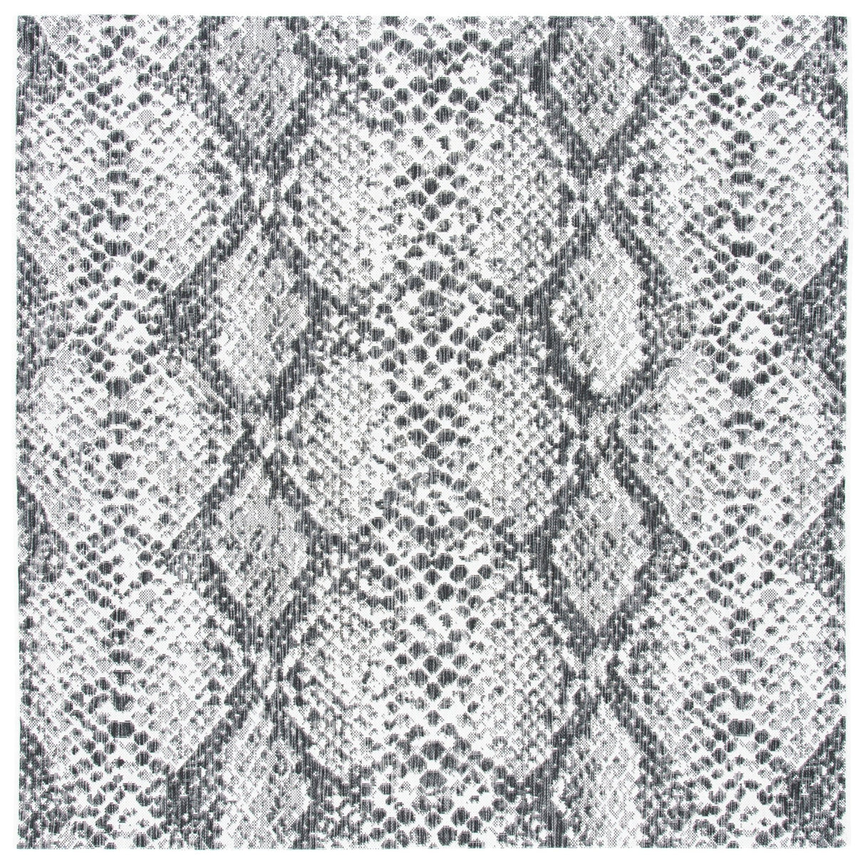 Safavieh Courtyard Cy8162 - 53712 Grey/Black Rugs - Safavieh - cy8162 - 53712 - 7sq