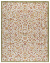Safavieh Courtyard 8'-0" x 10'-0" Rug in Green Ivory / Red Yellow