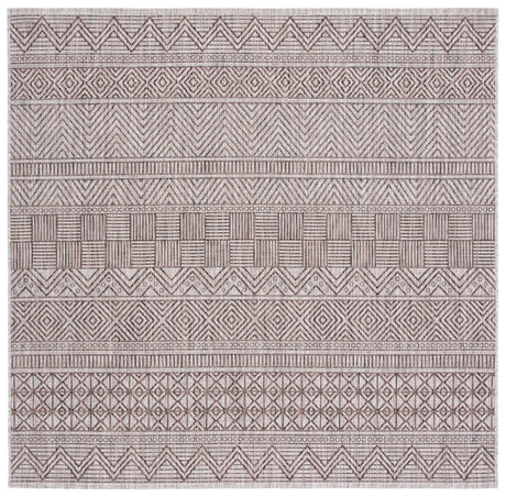 Safavieh Courtyard Cy8196 - 36312 Grey/Brown Rugs - Safavieh - cy8196 - 36312 - 7sq
