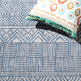 Safavieh Courtyard Cy8196 - 36812 Grey/Navy Rugs - Safavieh - cy8196 - 36812 - 4r
