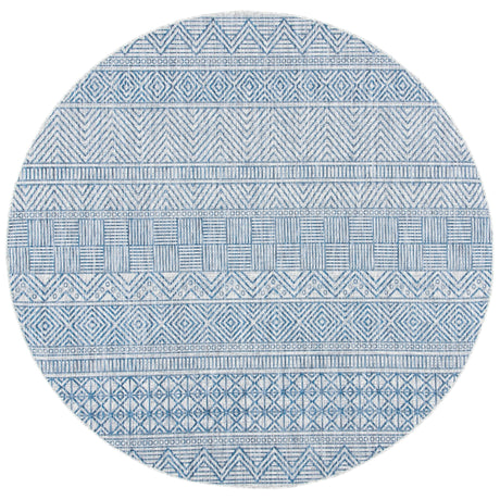 Safavieh Courtyard Cy8196 - 53412 Ivory/Navy Rugs - Safavieh - cy8196 - 53412 - 4r