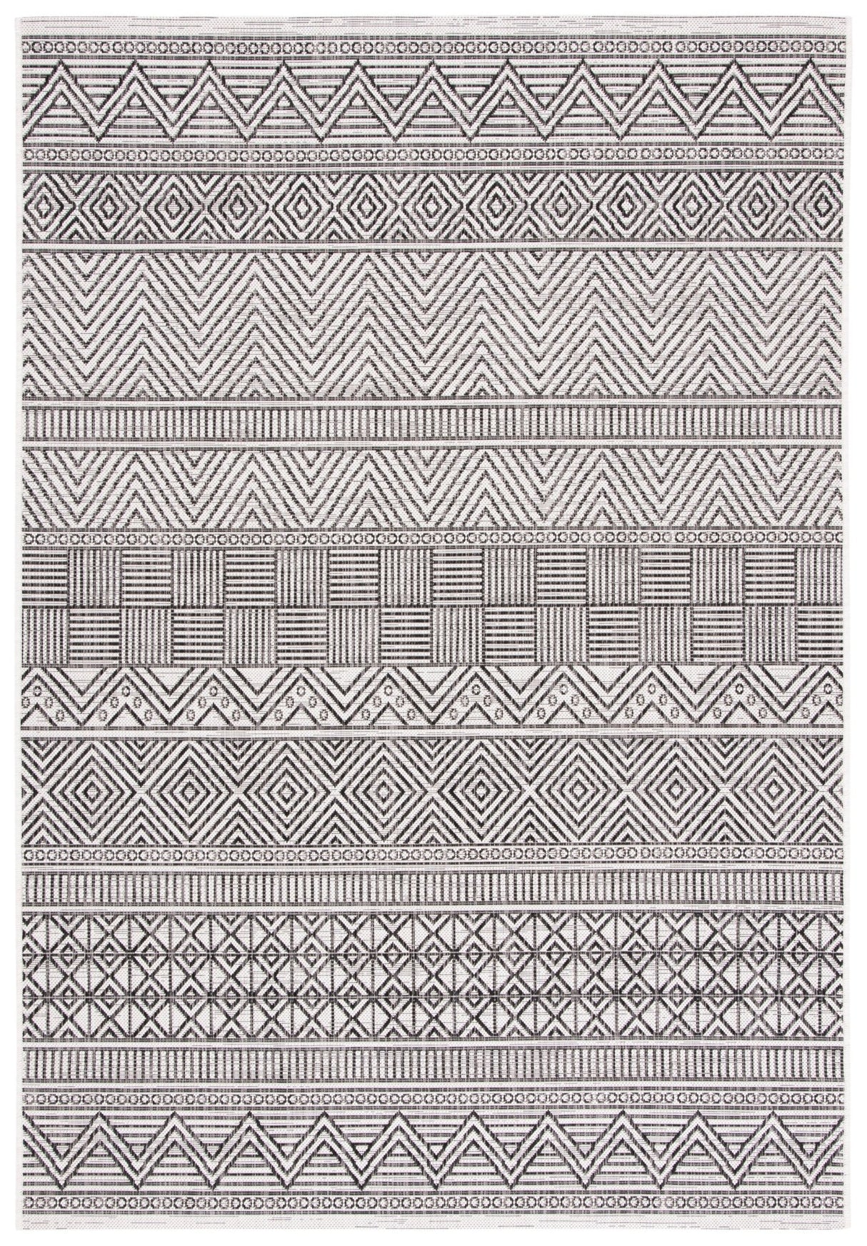 Safavieh Courtyard Cy8196 - 53712 Ivory/Black Rugs - Safavieh - cy8196 - 53712 - 2
