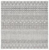 Safavieh Courtyard Cy8196 - 53712 Ivory/Black Rugs - Safavieh - cy8196 - 53712 - 7sq