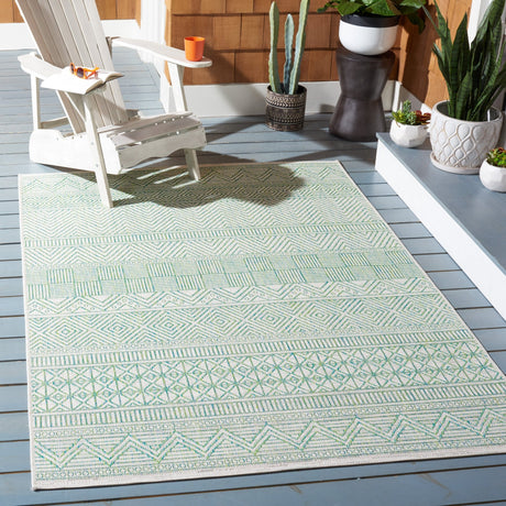 Safavieh Courtyard Cy8196 - 55712 Beige/Green Rugs - Safavieh - cy8196 - 55712 - 2